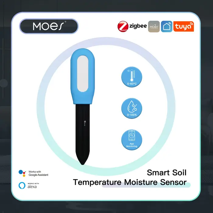 MOES – compteur intelligent de température du sol ZigBee