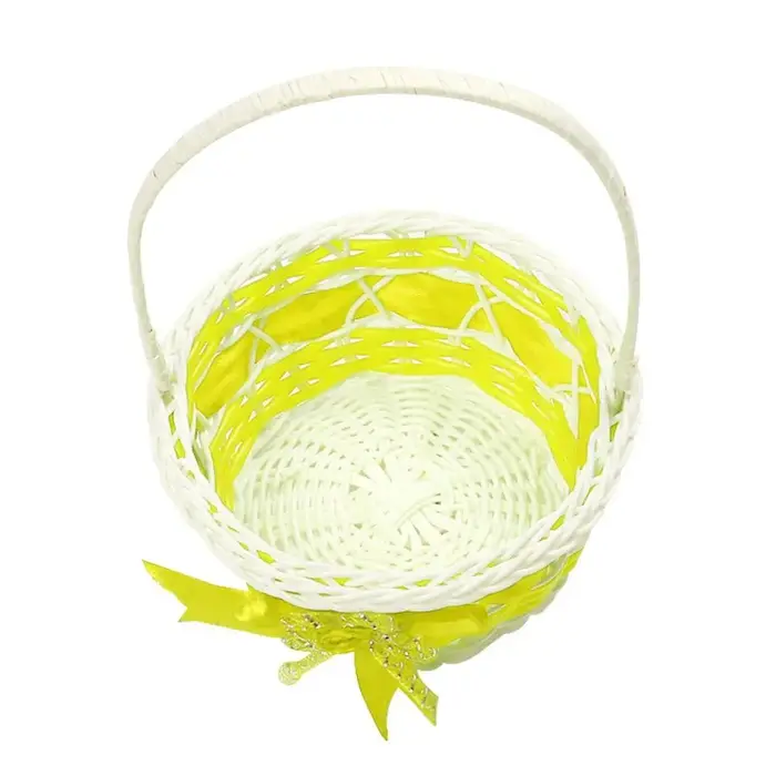 Magnifique panier de rangement pour fleurs fait à la main