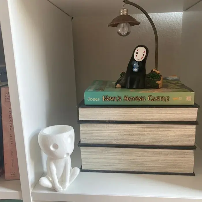 Pot de user inage Kodama pour Plantes d'Nik, Elfes des Arbres Kawaii, Petit Support de Plante à Air, Pots de Fleurs