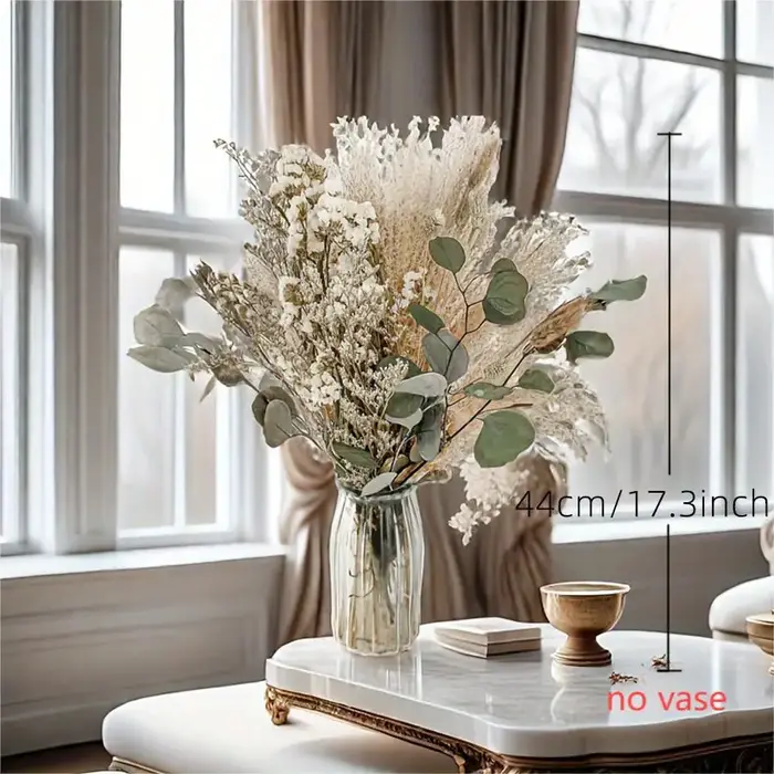 Bouquet de fleurs de Pampas séchées naturelles, style Boho, décoration de maison, queue de lapin, ro