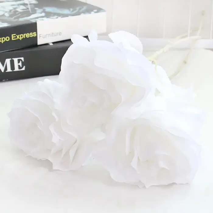 InjRose-Fleur artificielle pour la décoration intérieure