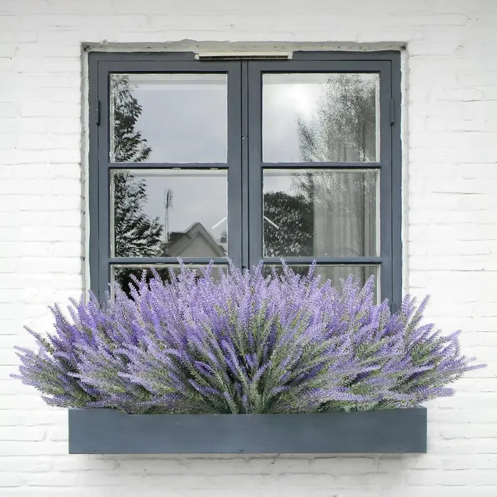 Fausses fleurs de lavande artificielles