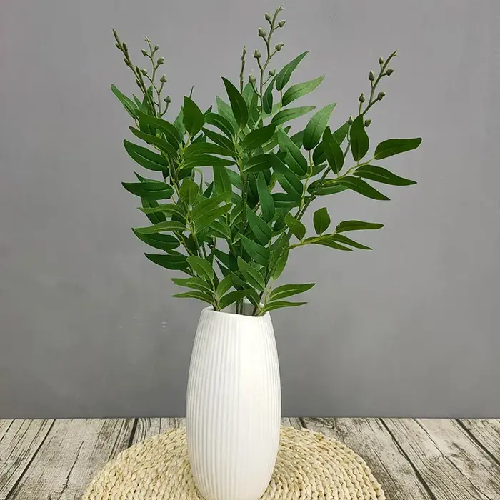 Fleurs Artificielles en Feuilles de Saule