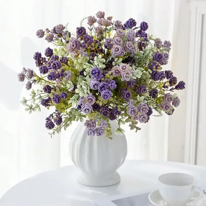 Soie Fleur Artificielle De Mariage Maison Chambre Décor Nuptiale Sala Salle Extérieure Distinctive Bouquet De Mariée Vase Jolie Photographie Prop