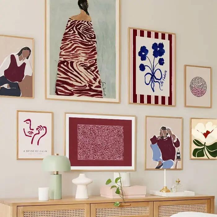 Affiches et impressions abstraites murales sur toile