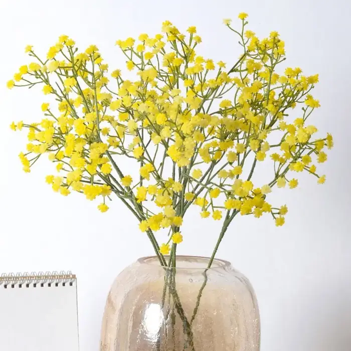 Fleurs de gypsophile en caoutchouc souple