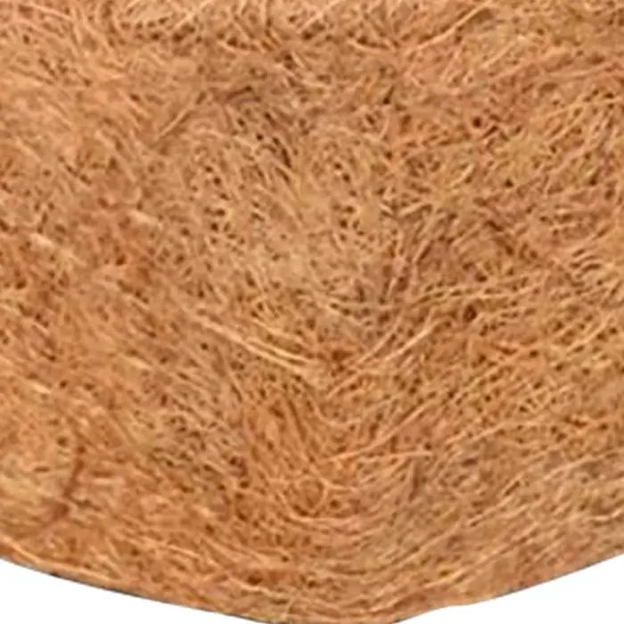 Doublure de panier de coco 14/16 naturel pour jardinières, doublures AMP rondes, doublure de remplac