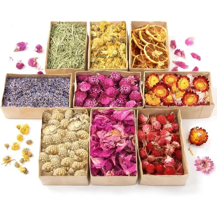 Fleurs sèches naturelles 50-200g