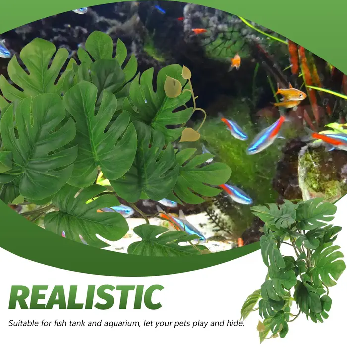 Plantes artificielles de haute qualité pour terrarium de reptiles, ornement pour boîte à lézards, aquarium, aménagement paysager, décoration de plantes artificielles