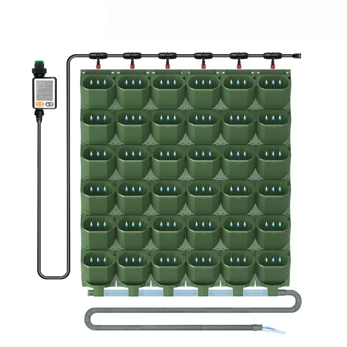 Morden plante mur Pot de fleur luxe balcon jardin Pot