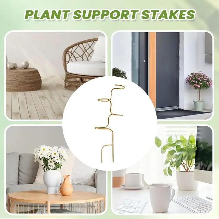 Supports pour Plantes Monstera (2 Pièces) – Supports de Trepieds pour Fleurs