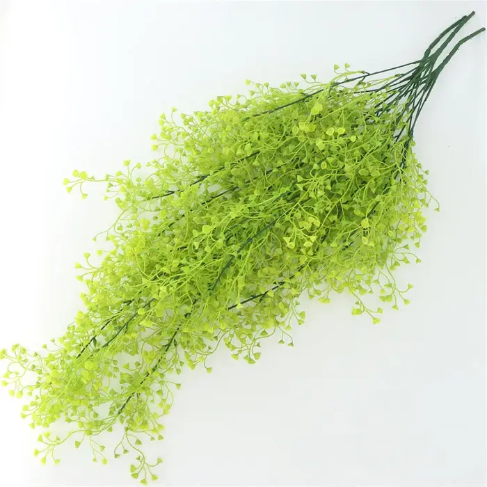 Simulation plante verte tenture murale fleur vigne panier suspendu
