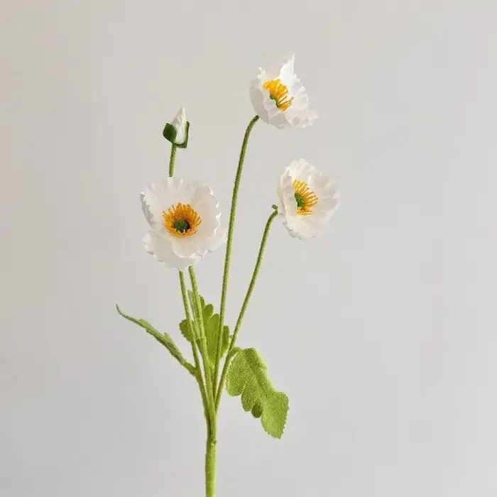 Fleur artificielle à 4 têtes
