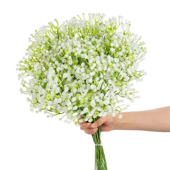 Babysbreath Bouque Fleurs Artificielles Pour Le Mariage mariée bouquet Accueil vase De Noël Guirlande Décoration