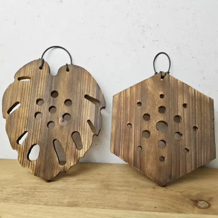 Nouvelle Planche Murale en Bois pour Plantes