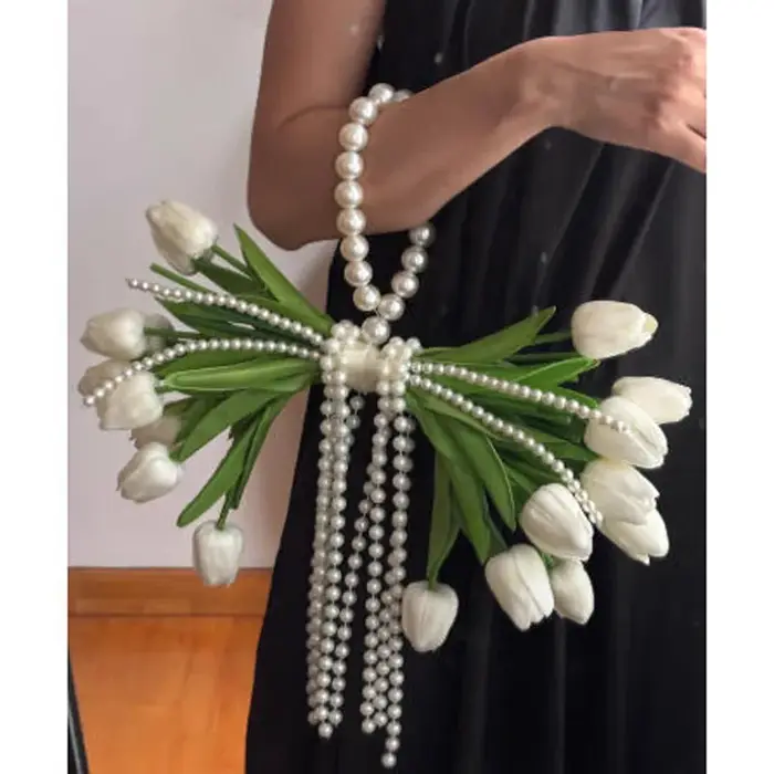 Simulation de lys Calla Arum blanc