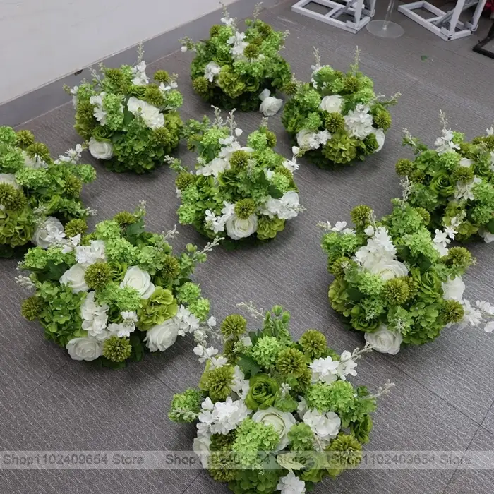 Boule de fleurs artificielle 30cm/50cm