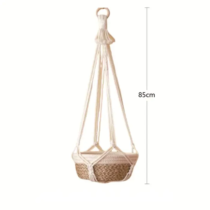 Mode macramé plante cintre Pot de fleur planteur