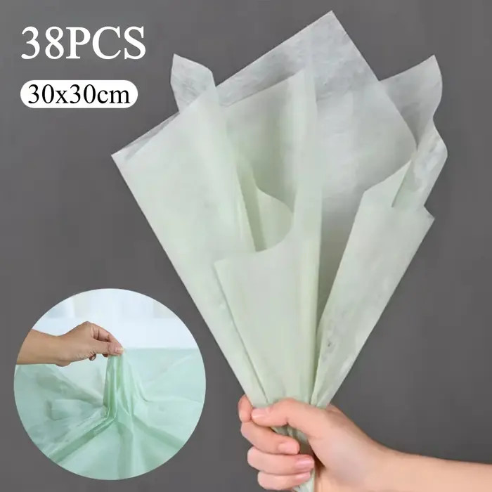 Papier d'emballage pour arrangement floral 38 pièces