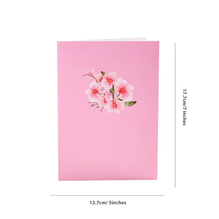 Cartes de vœux en fleurs de Phalaenopsis