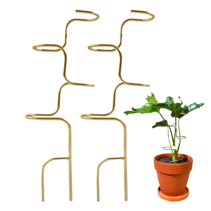 Supports pour Plantes Monstera (2 Pièces) – Supports de Trepieds pour Fleurs, Tiges de Plantes, Légu