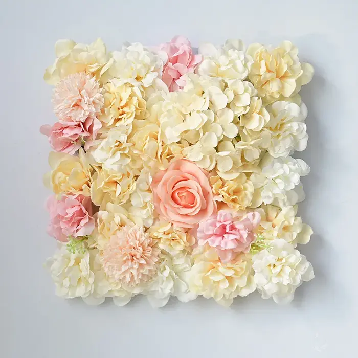 Arrangement de fleurs de pivoine artificielle