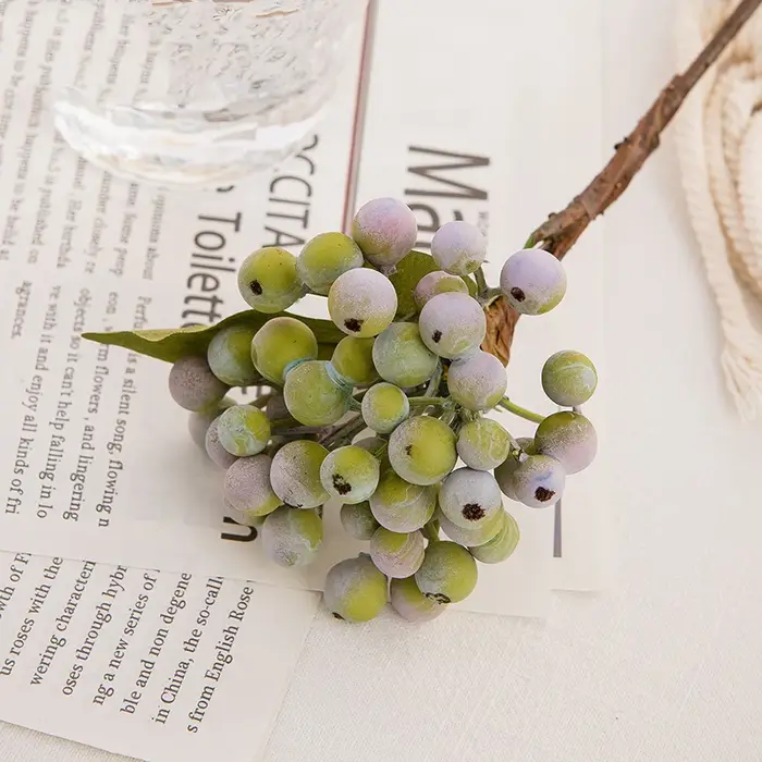 Branche de haricot vert pour décoration de maison