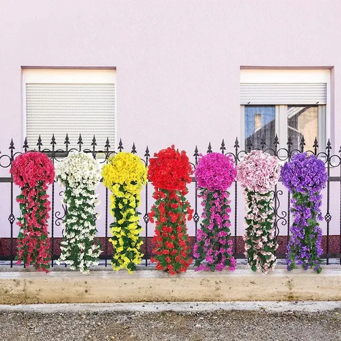 Guirlande de fleurs artificielles 80CM