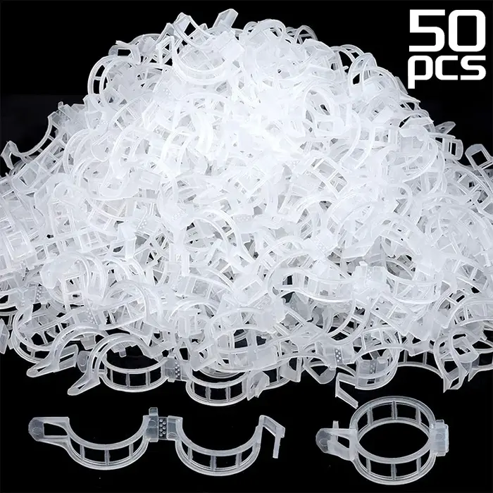 Clips de Support de plantes en plastique réutilisables, Protection de vigne, outils de fixation de g