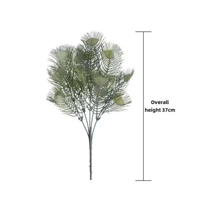 Plante Artificielle en Queue de Paon de 37cm