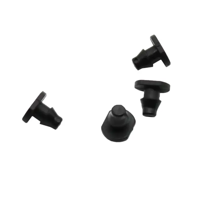 50 pièces 1/4 "extremètre de bouchon de tuyau d'arrosage joint d'eau 4/7 connecteurs d'extrémité de 