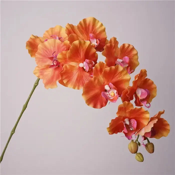 Fleurs artificielles en film latex phalaenopsis