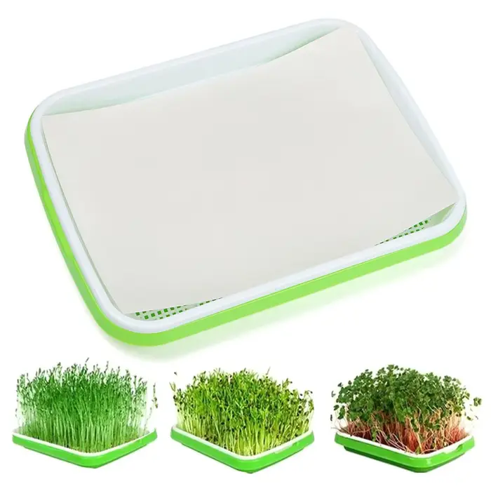 Maison jardin culture hors sol pépinière papier plante boîte graine germener plateau germe Pot pousser Pots