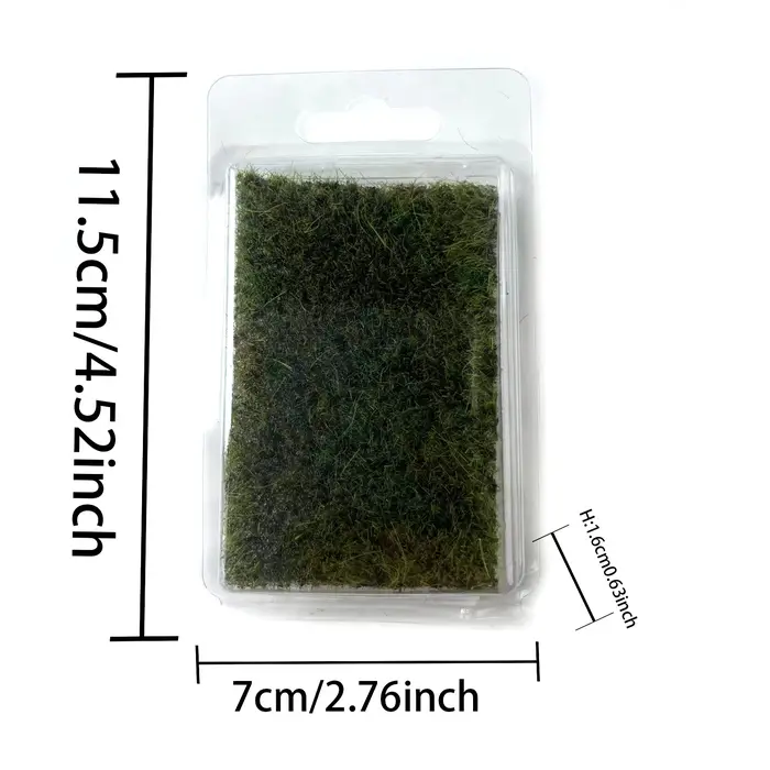 Tufes d'herbe statiques miniatures de 10MM