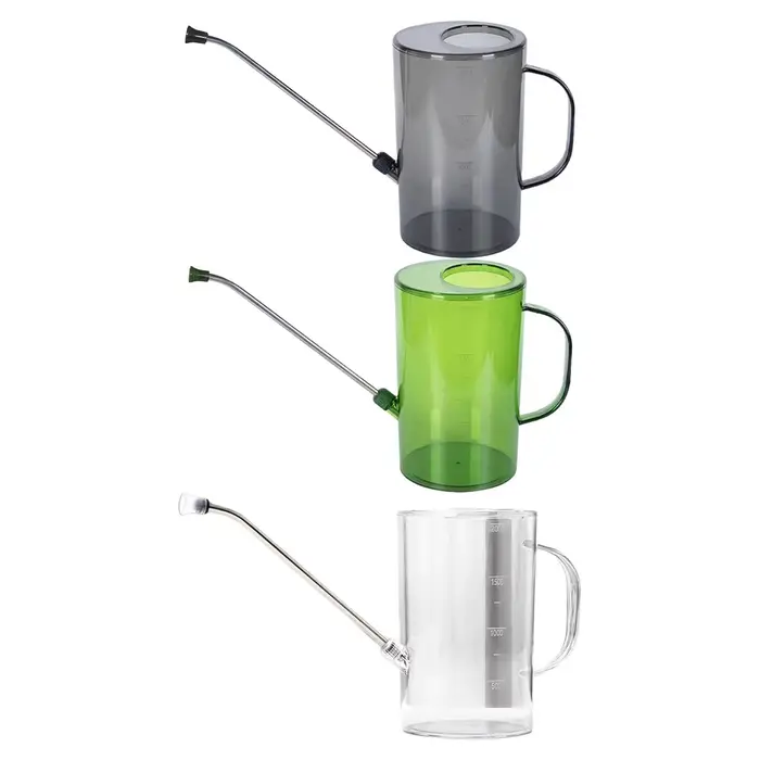 Arrosoir 2L avec longue bouche, outil de jardinage de fleurs portable pour intérieur et extérieur, bureau, bonsaï de fleurs, plantes de maison, Pot d'arrosage