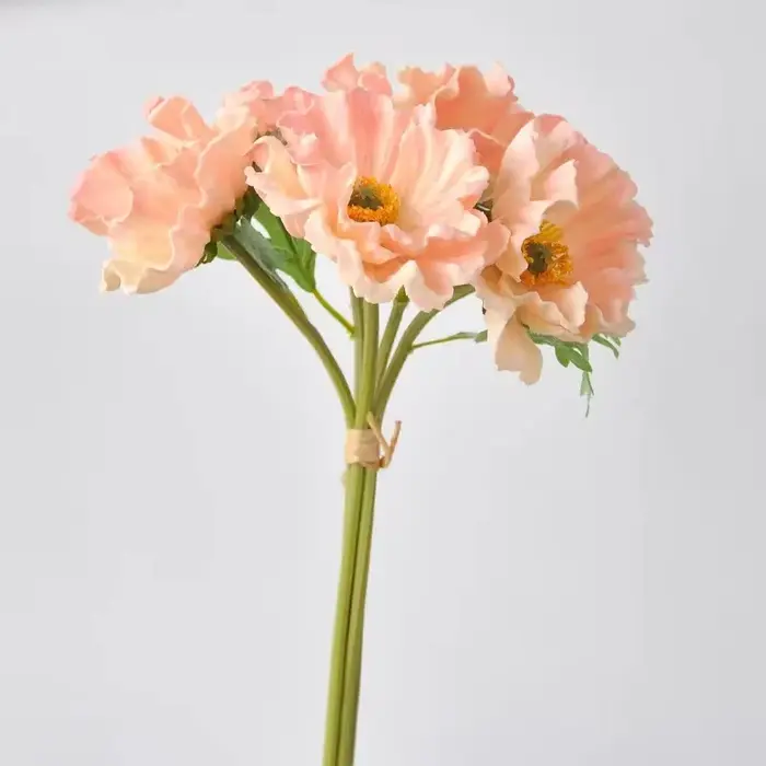 Bouquet de coquelicots artificiels en PU