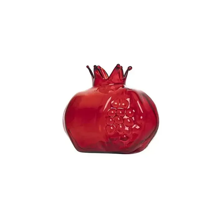 Vase à grenade, plante hydroponique, pot écologique, vase en verre, salon, salle à manger, bureau, m