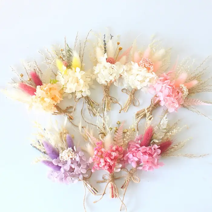 Mini Bouquet de fleurs sèches naturelles