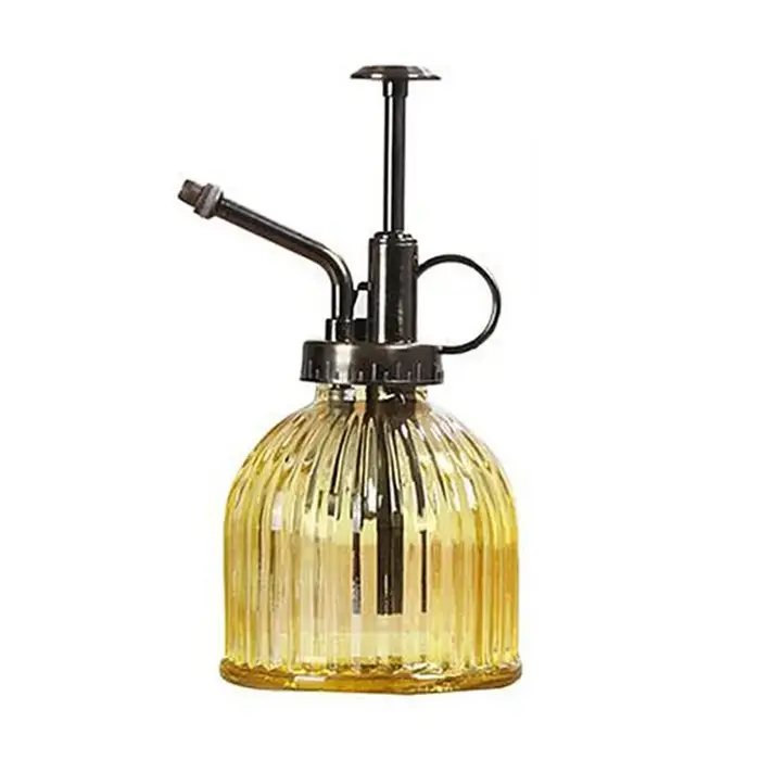 Abreuvoir de jardin en verre pour plantes et fleurs