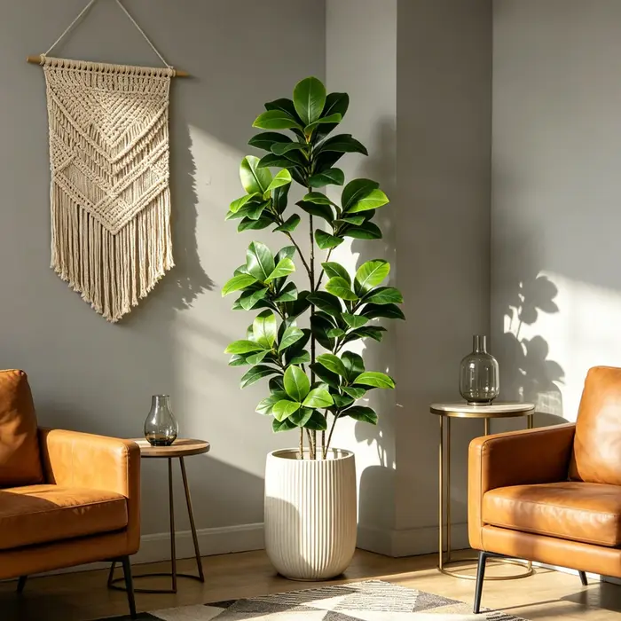 Grand arbre artificiel de type banyan