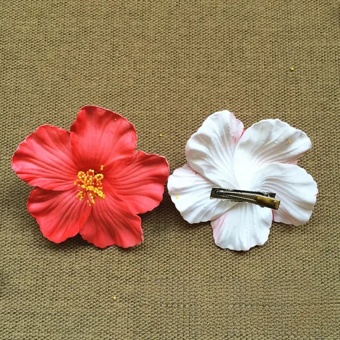 Collection de fleurs préservées dorées de 24 carats