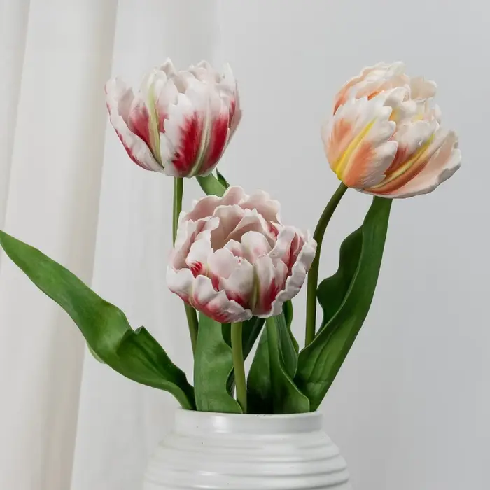 5 pièces de fleurs artificielles de haute qualité