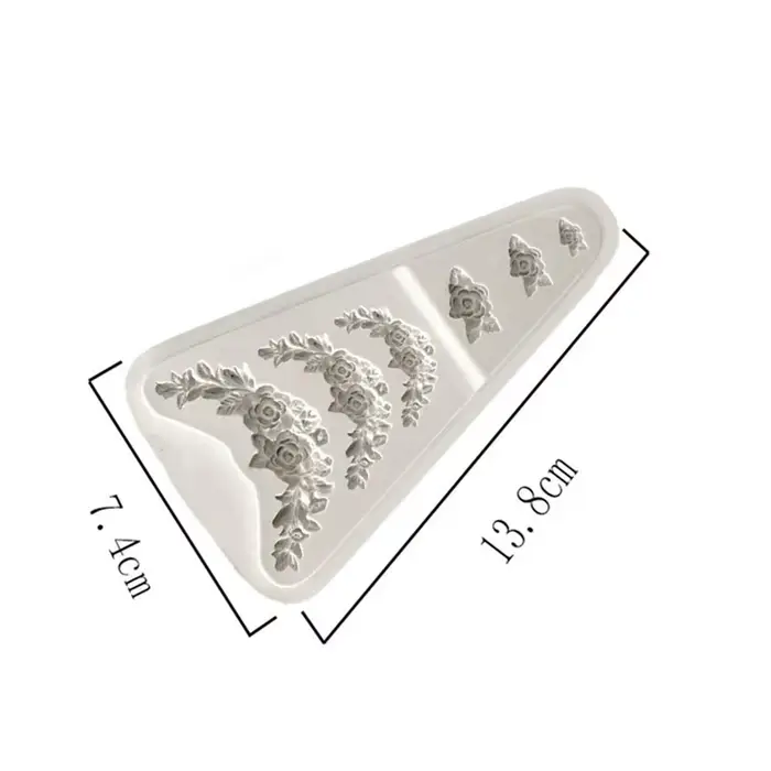 Moules en Silicone pour divers bouquets de fleurs, pâte à gomme, chocolat, Fondant, Sugarcraft, outi