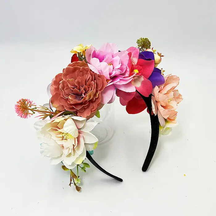 Couronne de fleurs mexicaines