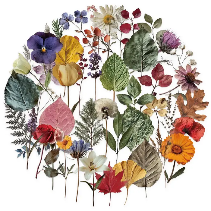 Autocollants de plantes mignons