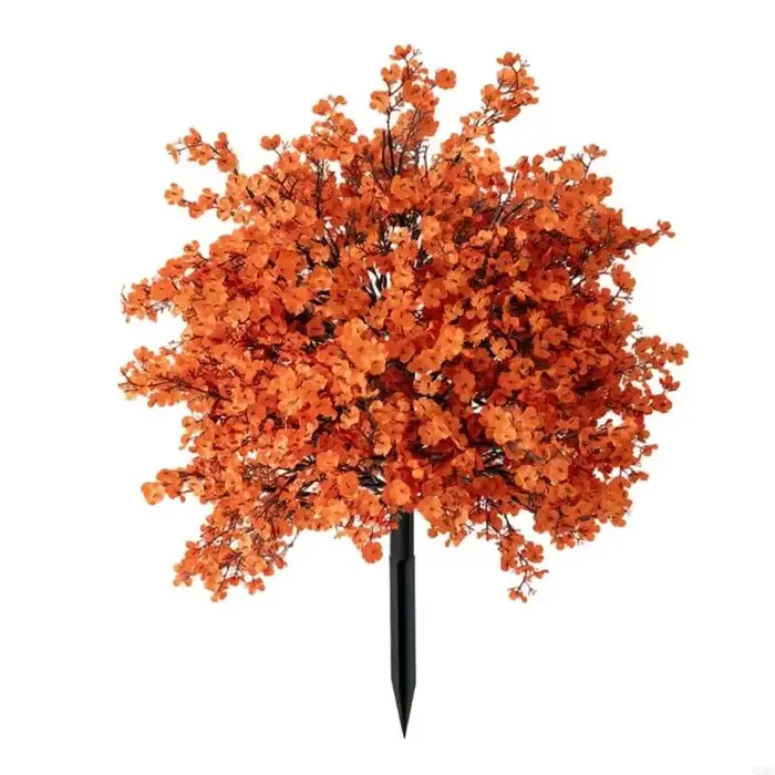 Piquet fausse fleur pour pots extérieurs, bordures pelouse rangées cour 55KF