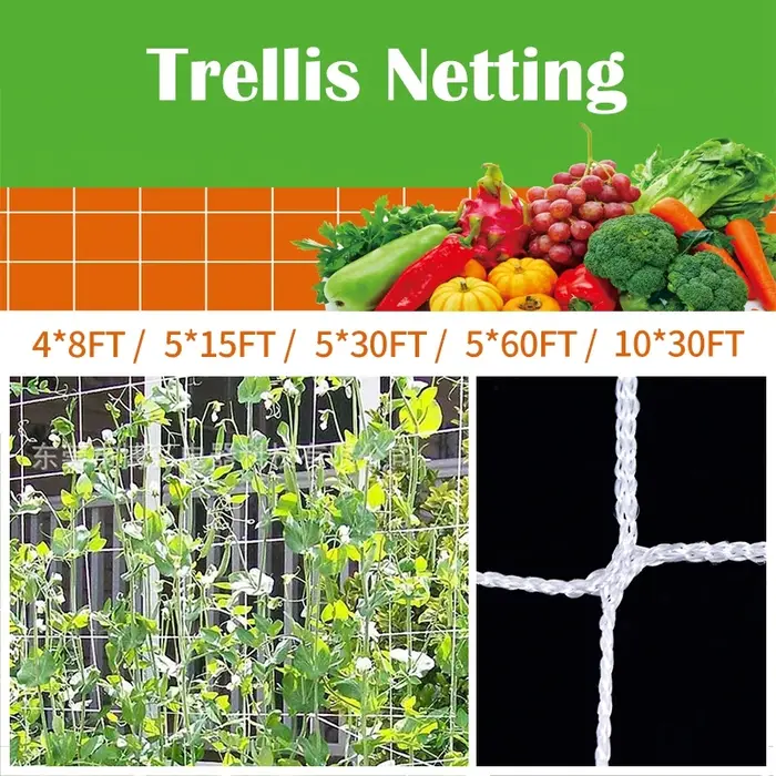 Filet d'escalade en polyester pour plantes de jardin