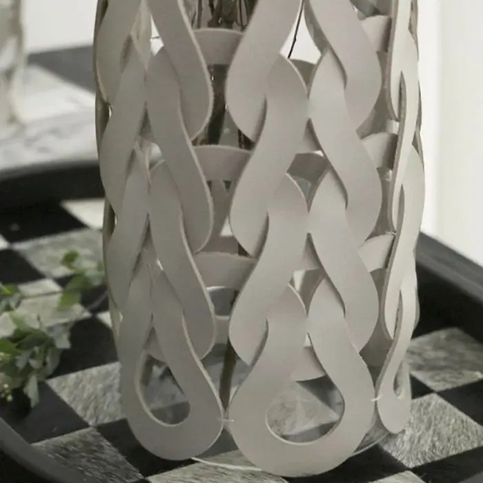 Vases en verre décoration esthétique Vase à fleurs salon