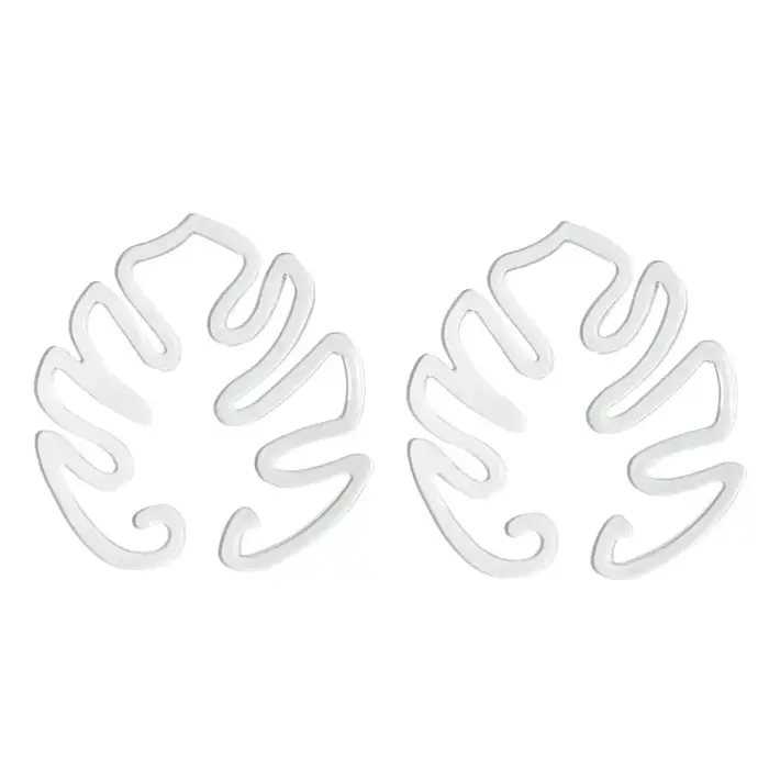 Support pour plantes en forme de Monstera, Installation facile, Support décoratif pour plantes en fo