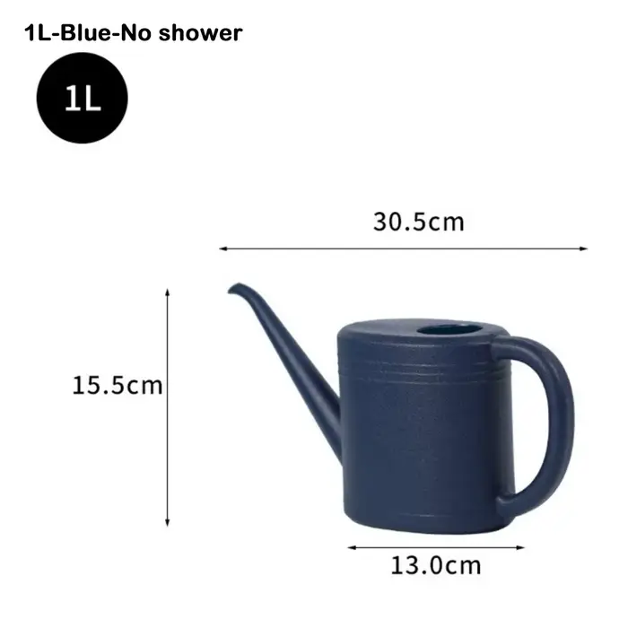 Arrosoir 1L/2L à long bec pour plantes de jardin, pulvérisateur de fleurs grande capacité en plastiq